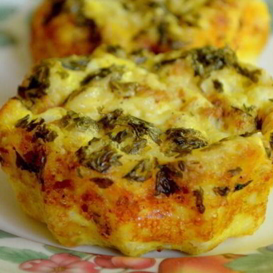 Рецепт мини-фриттаты на завтрак