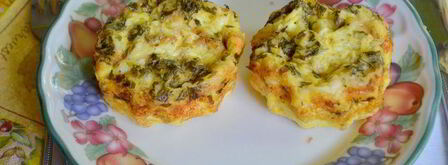 мини-фриттата на завтрак. Шаг 4