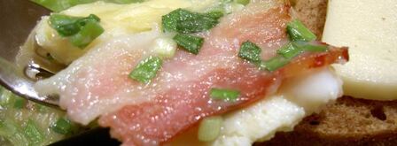 омлет с беконом для викингов и их сильных. Шаг 6