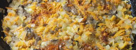 омлет с грибами в духовке. Шаг 5