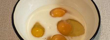 омлет с грибами в духовке. Шаг 6