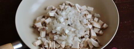 омлет с грибами. Шаг 3