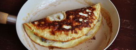 омлет с грибами. Шаг 9