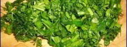 омлет с картошкой, сосисками, зеленью и плавлеными сырками в духовке. Шаг 6