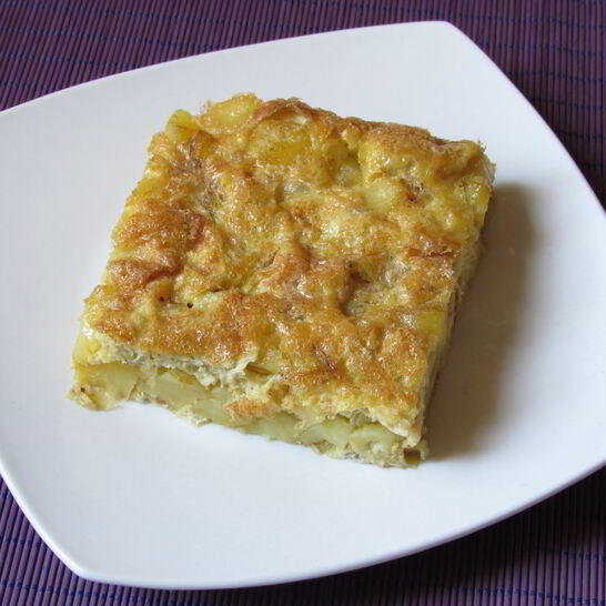 Рецепт омлета с картошкой