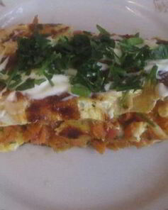 Омлет с морковью