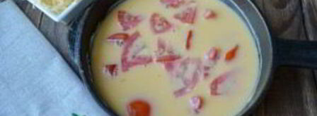 омлет с помидорами. Шаг 4