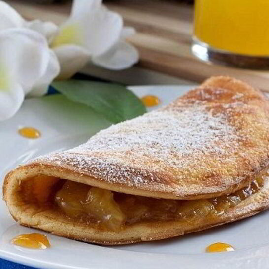 Рецепт омлета с вареньем