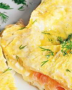 Омлет с водкой