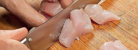 оякодон — японский омлет с рисом и курицей. Шаг 4