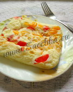 Паровой омлет в мультиварке