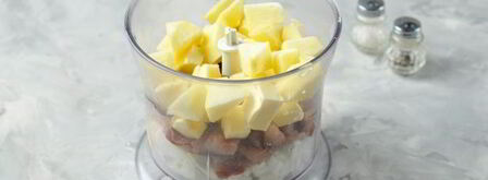 классический паштет из селедки. Шаг 6