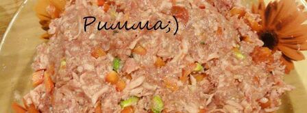 мясной паштет с вялеными томатами, перепелиными яйцами и фисташками. Шаг 7