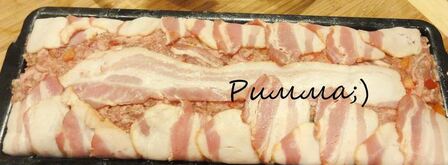 мясной паштет с вялеными томатами, перепелиными яйцами и фисташками. Шаг 11