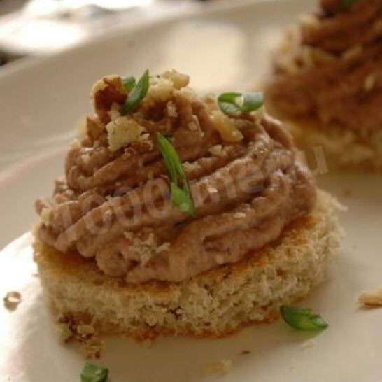 Рецепт паштета из фасоли и чечевицы