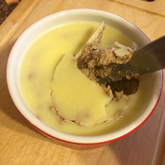 Рецепт паштета из куриной печени с яблоком