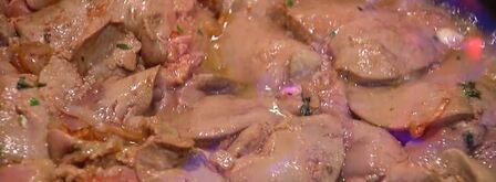 паштет из печени кролика с шалотом и тимьяном. Шаг 4