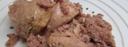 паштет из печени трески с зеленым горошком. Шаг 5