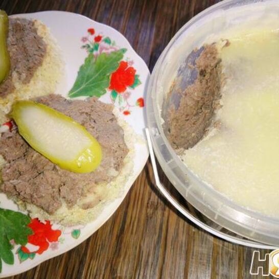 Рецепт паштета из утиных потрошков