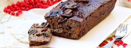 запеченный паштет с грибами. Шаг 15