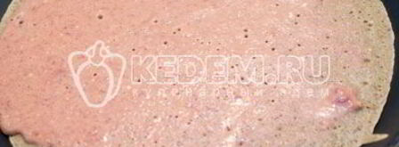 блинный торт с печенью. Шаг 7