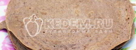 блинный торт с печенью. Шаг 9