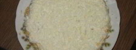 новогодний печеночный торт. Шаг 5