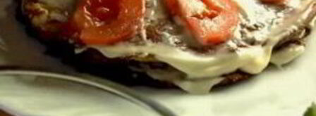 печеночный торт с омлетом. Шаг 8