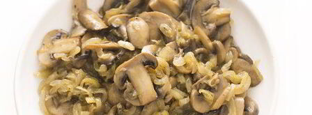 печеночный торт с шампиньонами. Шаг 12