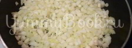 печеночный торт с зеленью и помидорами. Шаг 5