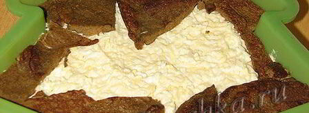 печеночный торт в виде елочки. Шаг 10