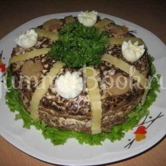 Рецепт торта из говяжьей печени