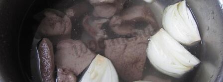 торт печеночный на вафельных коржах. Шаг 4