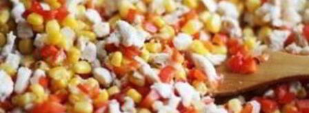 помидоры, фаршированные куриным филе и овощами. Шаг 5