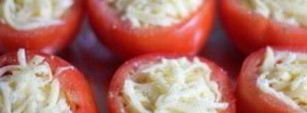 помидоры, фаршированные куриным филе и овощами. Шаг 7