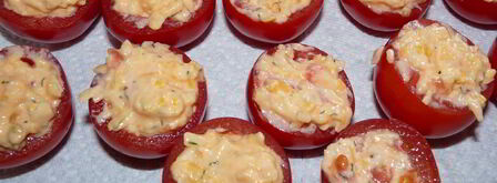 помидоры фаршированные сыром и чесноком. Шаг 4