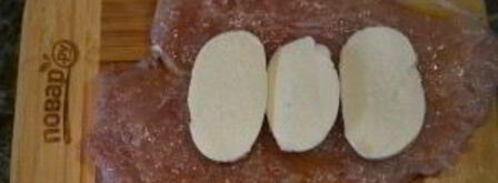 куриные роллы капрезе. Шаг 5