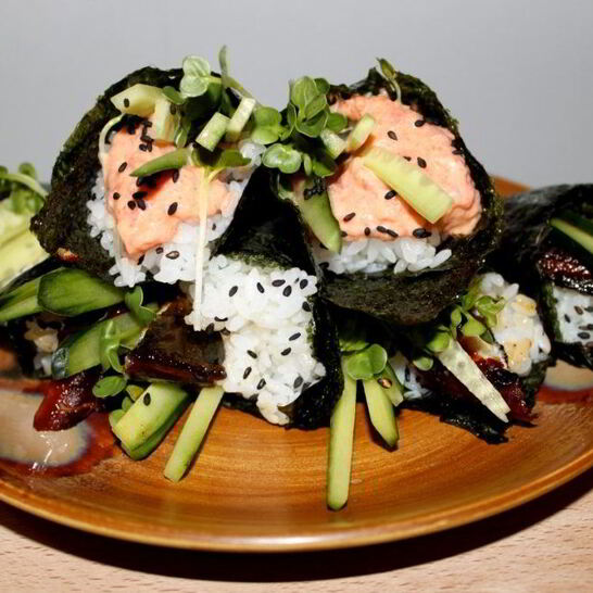 Рецепт ролла с угрем