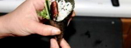 ролл с угрем. Шаг 9