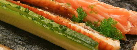 ролл в стружке тунца бонито. Шаг 8