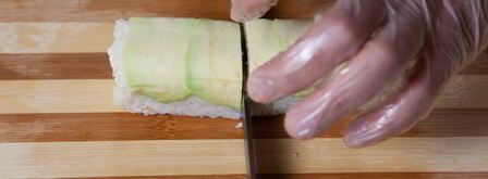 роллы радуга. Шаг 15