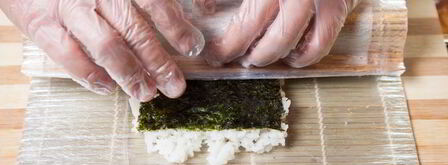 роллы радуга. Шаг 10