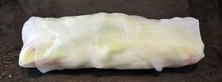 спринг-роллы с крабовыми палочками. Шаг 5