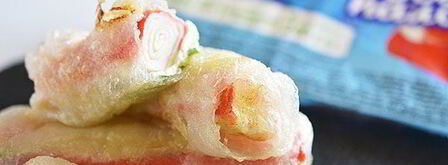 спринг-роллы с крабовыми палочками. Шаг 7