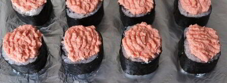 запеченные роллы с курицей. Шаг 15