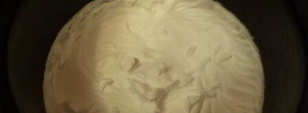 бисквитный рулет голубой бархат. Шаг 8