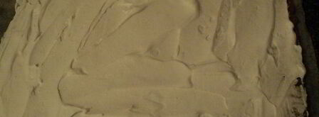 бисквитный рулет голубой бархат. Шаг 9