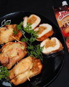 Куриные рулетики с капустой