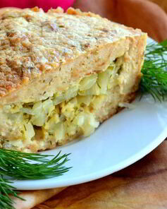 Мясной рулет с ананасами