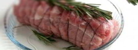 мясной рулет с клюквой. Шаг 6